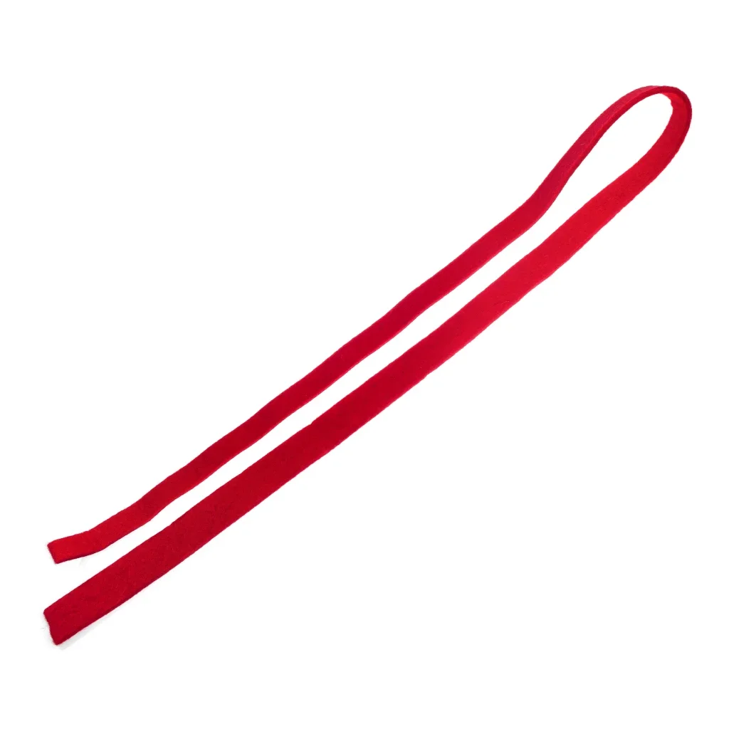 Roll Piano Tuning Tool Muting Felt Fork And Red Wool Piano Mute Temperament Strip Tapered Mutes