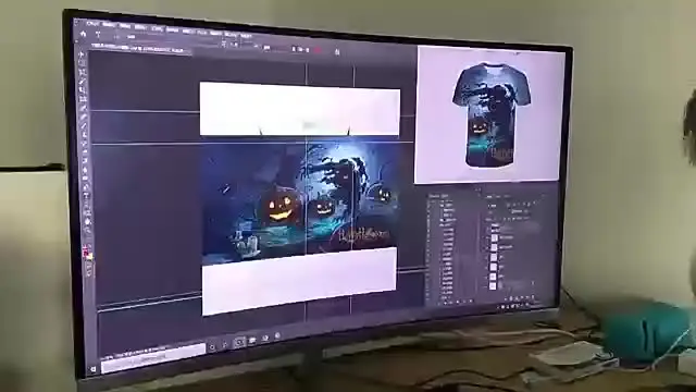 Мужской толстовка полиэстер с 3D принтом