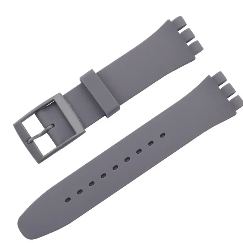 Durable Waterproof Silicone Watchband - Soft Rubber Replacement Wristband Strap