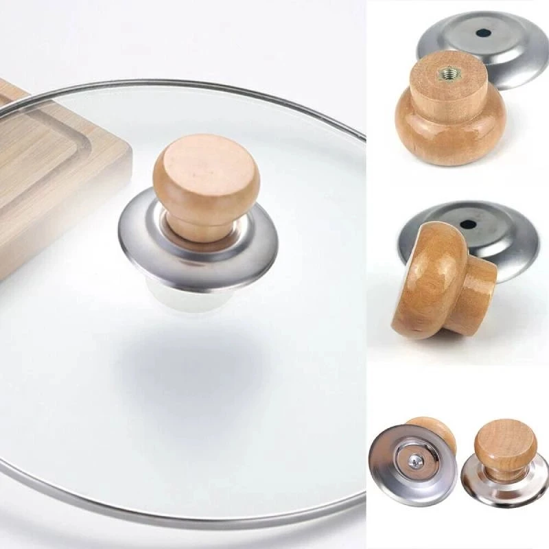 3Pcs Universal Pot Lid Replacement Knobs, Heat Resistant Pan Lid Holding  Handles - AliExpress