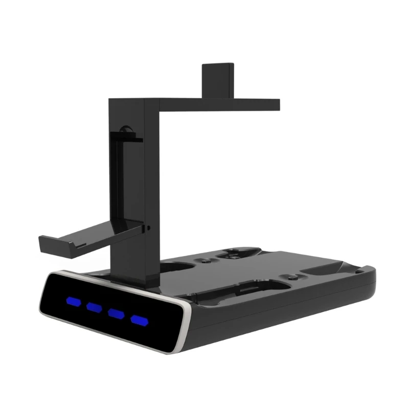 

Upgraded PSVR2 Charging Station Stand Controller Charging Dock Station with VR-Headset Display Stand Controller