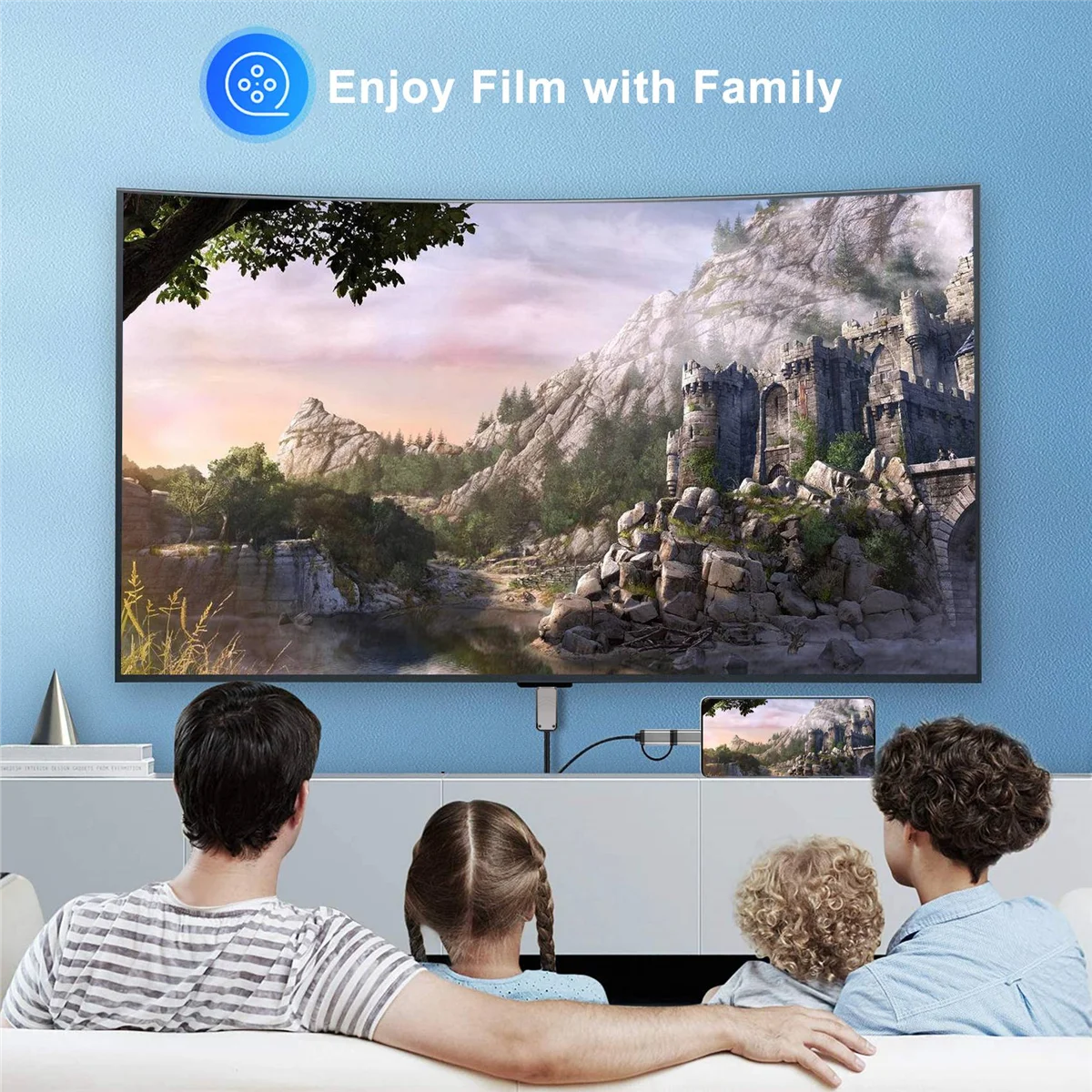 ޴-TV  ̺,  C/Micro-USB-HDMI ȣȯ_N34R