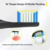 Compatible with Bitvae D2 Electric Toothbrush Replacement Heads, for Bitvae D2 Electric Toothbrush，10pcs 5