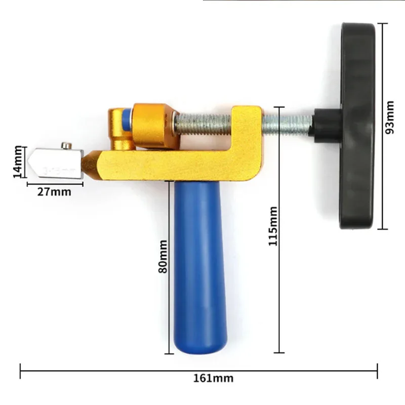 Hot High Quality Diamond Glass Cutter Alloy Cutting Wheel Metal Handle Use  For Glass Tile Ceramic Floor Tiles Cutting Knife Tool - Glass Cutter -  AliExpress