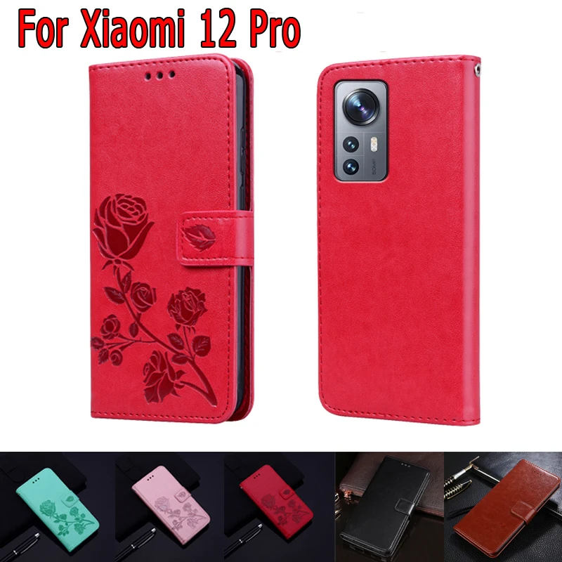

Wallet Cover For Xiaomi 12 Pro Case Flip Leather Magnetic Card Phone Protector Book For Xiao mi 12 Pro чехолна Coque Funda Capa