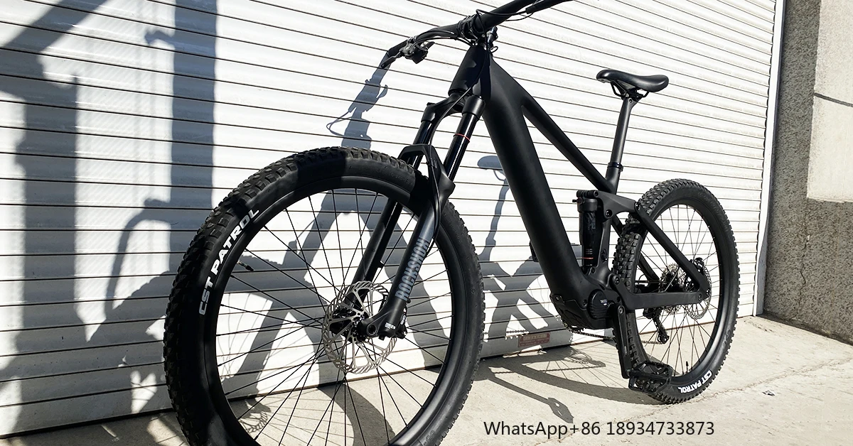 4LEAF China Carbon Fiber Electric Bike E Mountain Bike E Bicycle