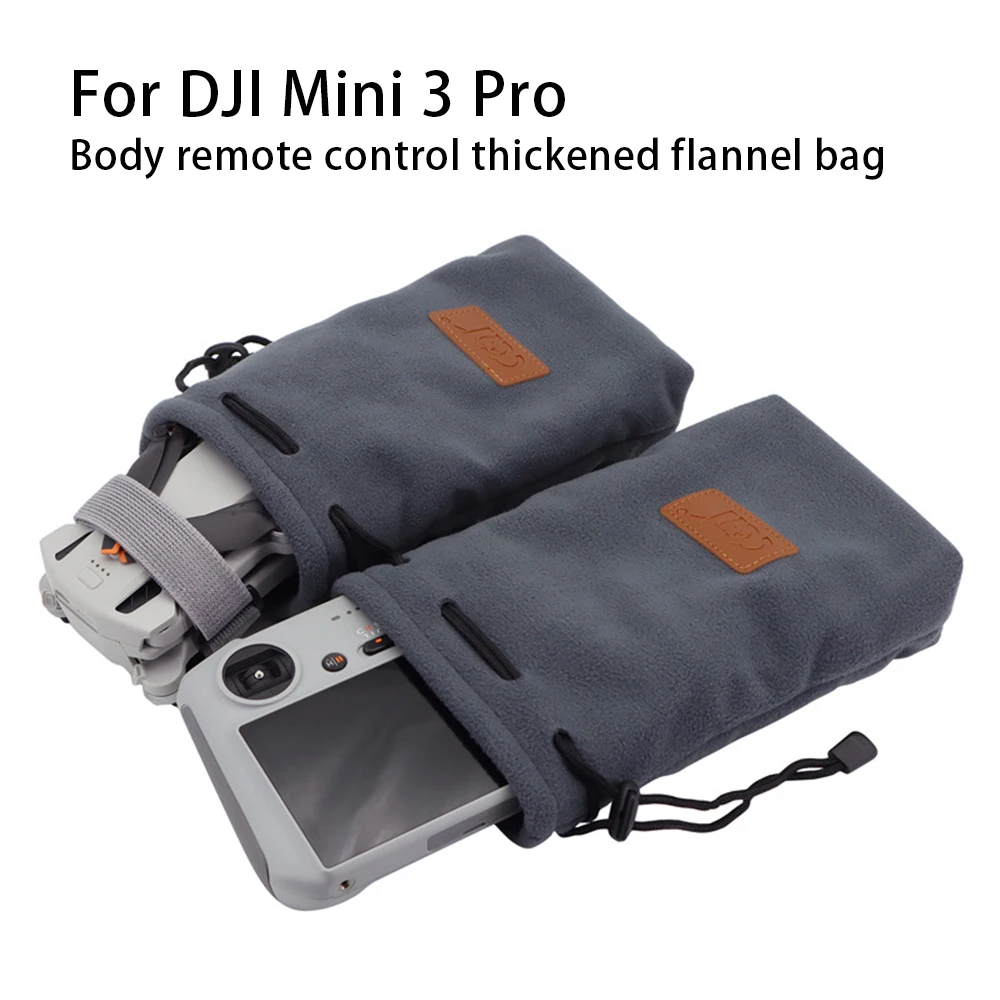 Per Dji Mini 3 Pro Body Remote Control Storage Bag Borsa Di Flanella Addensata Portatile Impermeabile Per Dji Mini 3 Pro Bag