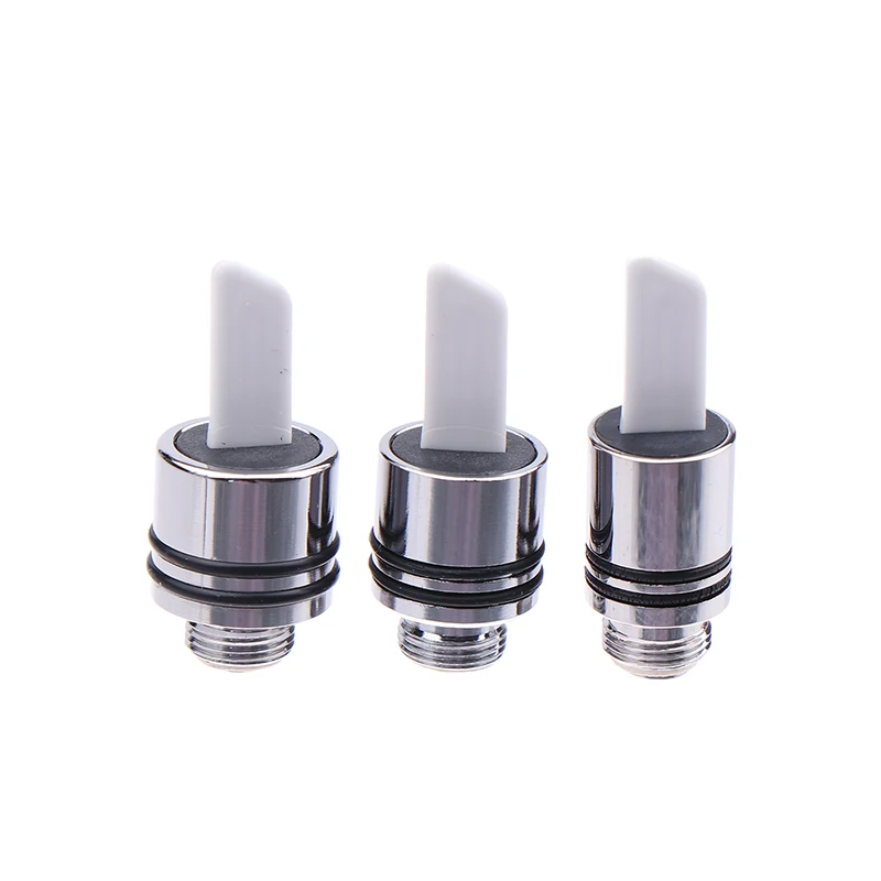 Single Hot Knife Ceramic Heat Tip Coil With Cover Cap 11.5mm Black Silver Cut Wax Accessory Tool