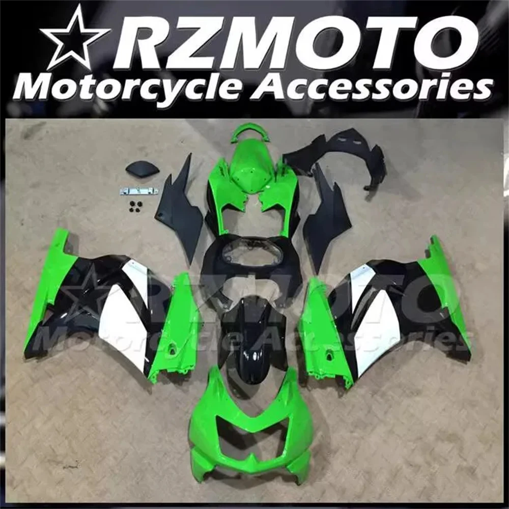 

New ABS Motorcycle Fairings Kit Fit For KAWASAKI 250 EX250 2008 2009 2010 2011 2012 08 09 10 11 12 Bodywork Set Green White