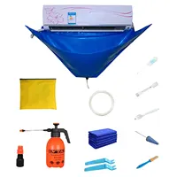 Outils de nettoyage de climatiseur, couvertures de nettoyage, sacs de réception d'eau, ensembles de nettoyage de climatiseur suspendus pour la maison 1