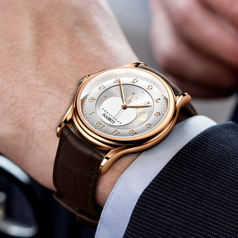 Lobinni Orologio automatico da uomo 41MM Lobinni Orologio automatico da uomo 41MM