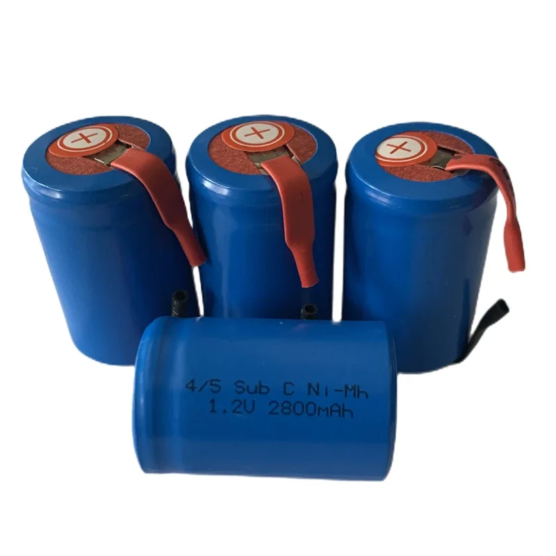 

SC 1.2V 2800mAh NI-Mh Rechargeable Battery with Tab for Screwdriver, Electric Drill, Flashlight Power Tools