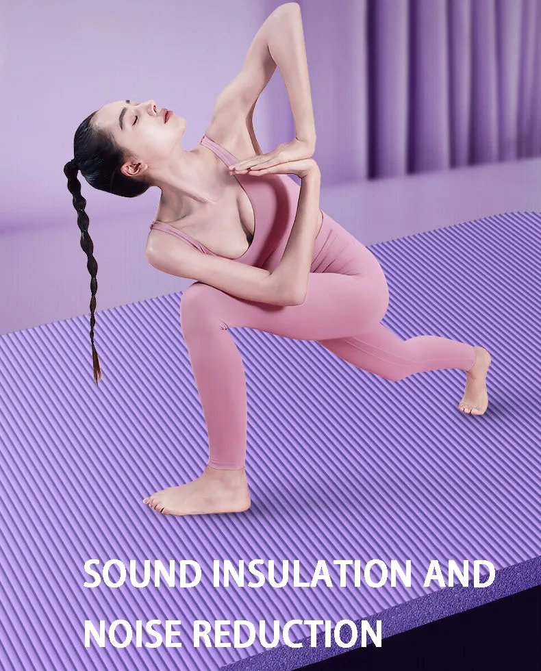 Yoga Mat with A Thickness of 20mm Anti Slip Pilates Fitness Mat Environmentally Friendly Tear Resistant WOMEN'S Yoga Mat Sc6eaf649685b48df920e07aee944fc16x