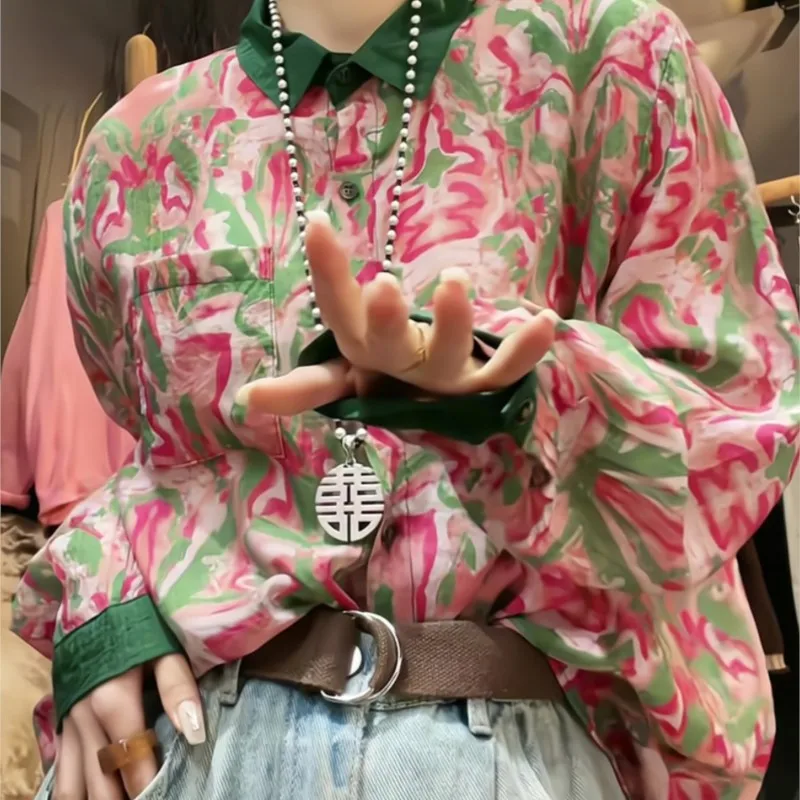 Heavy Early New Niche Shirt Long Sleeve Women's Clothing Feel Beautiful Wear Top