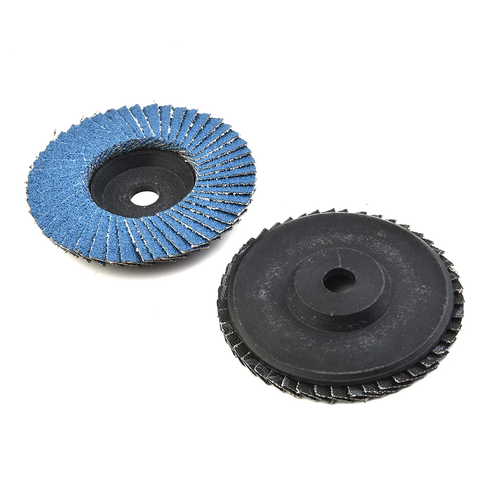 

75mm Grinding Wheel 80 Grit Blue Flap Discs For Angle Grinder Hole 10mm Sanding Discs Spare Wood Cutting 3pcs Hot