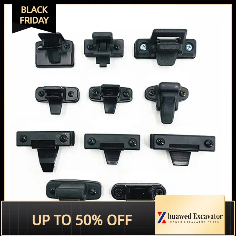 

Glass Buckle Skylight Buckle Daquan Interior Accessories Hitachi Excavator Parts Doosan Cat Sany Kobelco EC XCMG