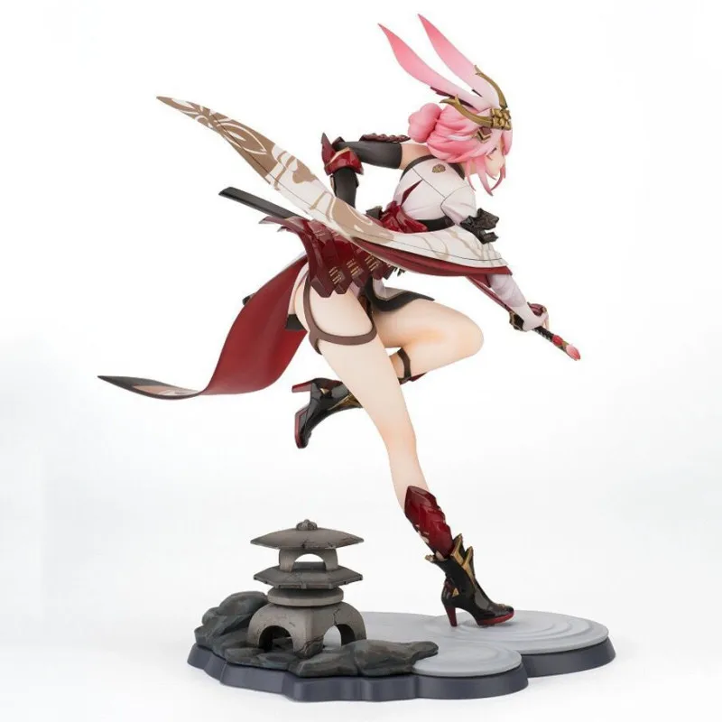 

Экшн-фигурка аниме Honkai Impact 3 Sakura Yae, привлекательная девушка из ПВХ, строительная игрушка, коллекционное украшение, подарок на день рождения для детей