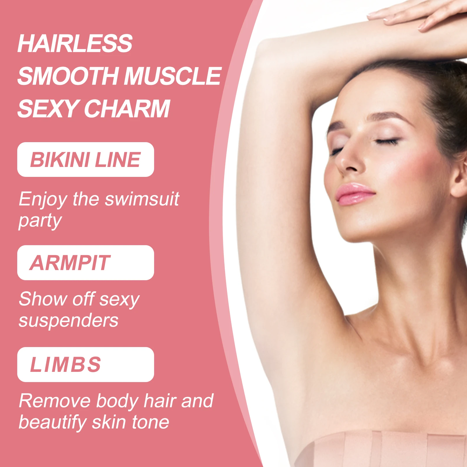 Gentle Moisturising Honey Hair Removal Cream For Smooth Skin_voghion.com
