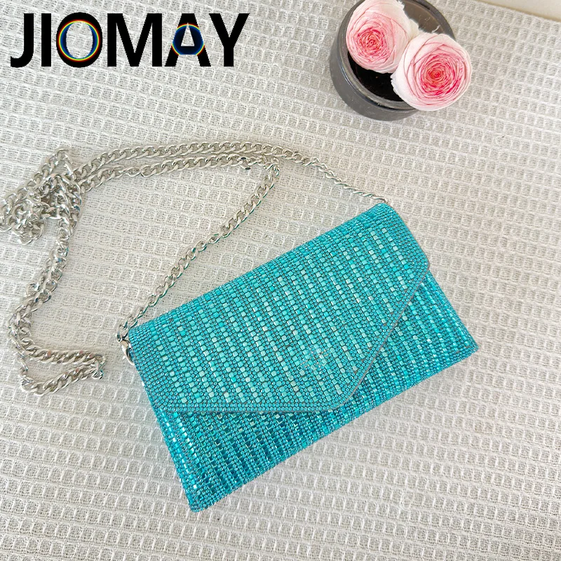 

Роскошные дизайнерские сумки JIOMAY, дизайнерские кошельки, вечерний клатч на цепочке, Наплечные кошельки для свадьбы, сумка через плечо для женщин 2024