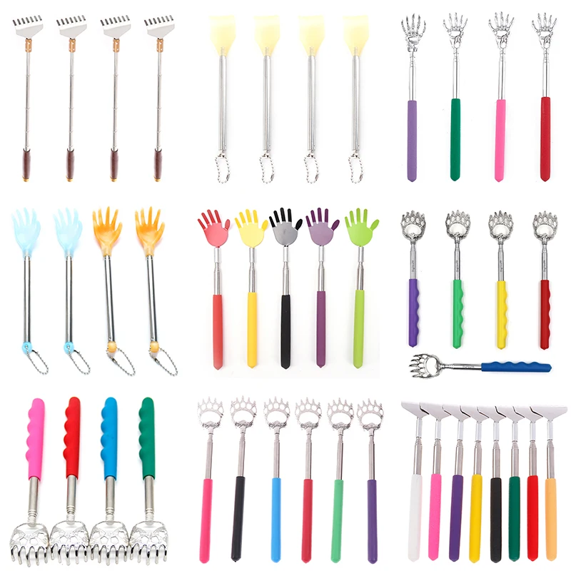 

Телескопическая чесалка для спины, выдвижной брикет для массажа спины, расслабляющая чесалка для спины, инструмент для снятия зуда