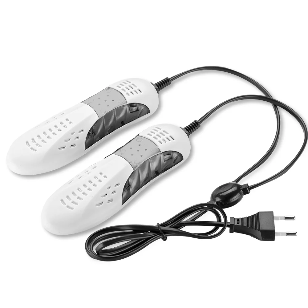 18W Eu/Us Plug Ras Auto Vorm Voilet Licht Schoen Droger Voet Protector Boot Geur Deodorant Ontvochtigen Apparaat schoenen Droger Heater