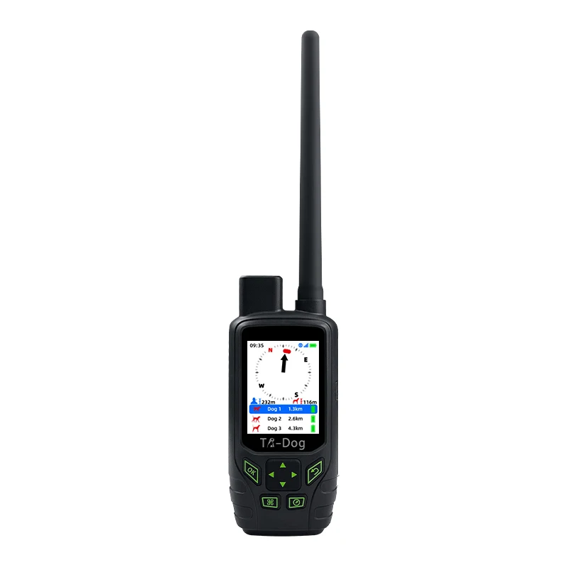 강력한 충전식 18650 리튬 이온 배터리 휴대용 GPS 추적 장치 (사냥개 훈련용)