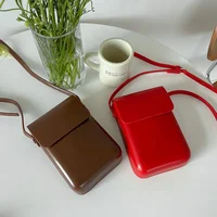 Sacs à bandoulière à rabat pour femmes, Mini sacs à main et sacs à bandoulière en cuir PU pour filles et dames, sac Simple et solide pour téléphone, 2024 6