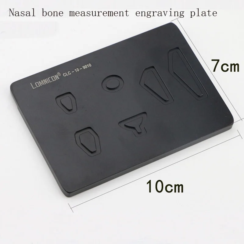 Plastic Surgery Tool Cosmetic and Plastic MultiFunctional Nasal Prosthesis Engraving Plate Nasal Measurement Tool