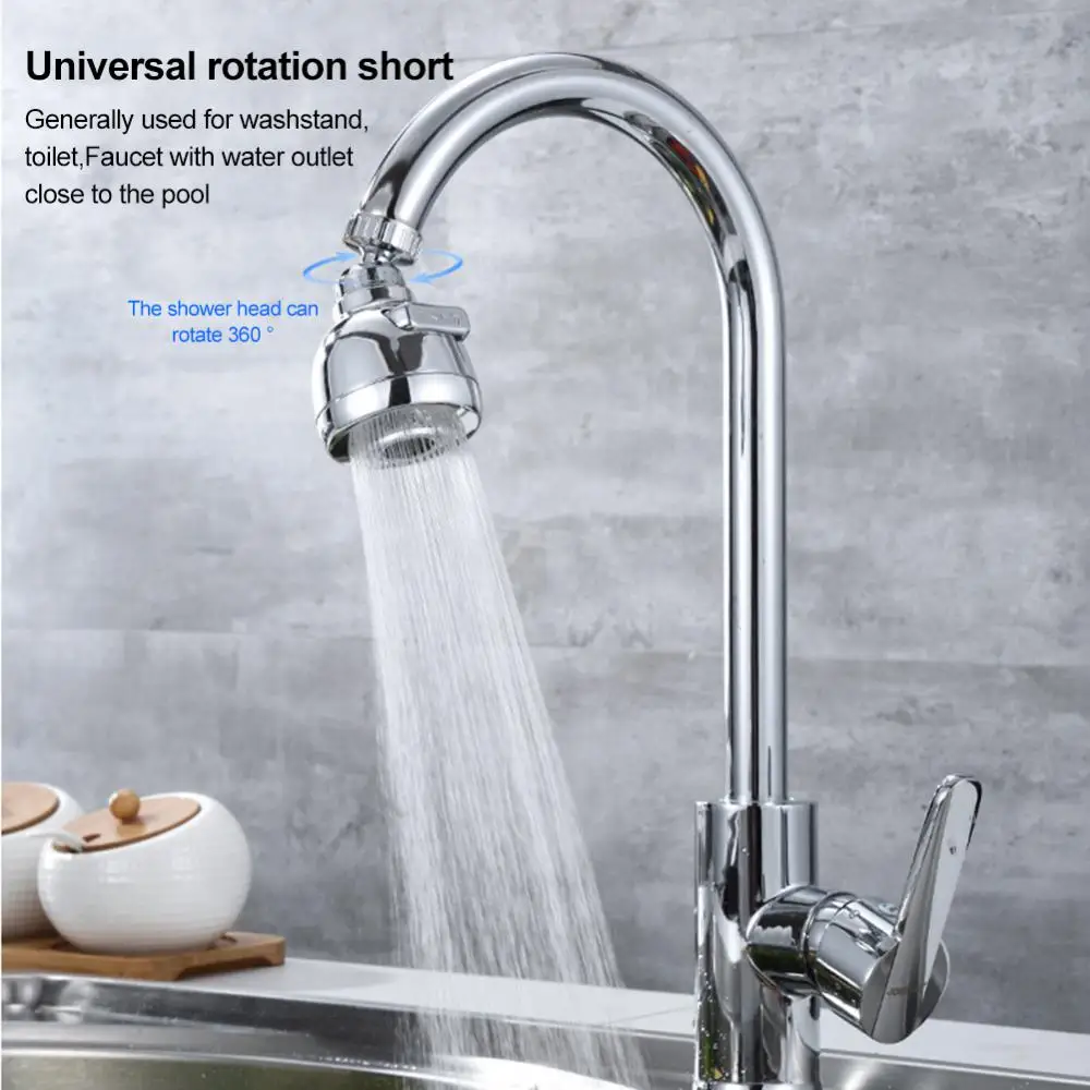Description Picture 6 of item360 Degree Swivel Kitchen Sink Faucet Aerator Dual Mode Water Saving Tap Aerator Faucet Nozzle for Kitchen, Bathroom Faucet