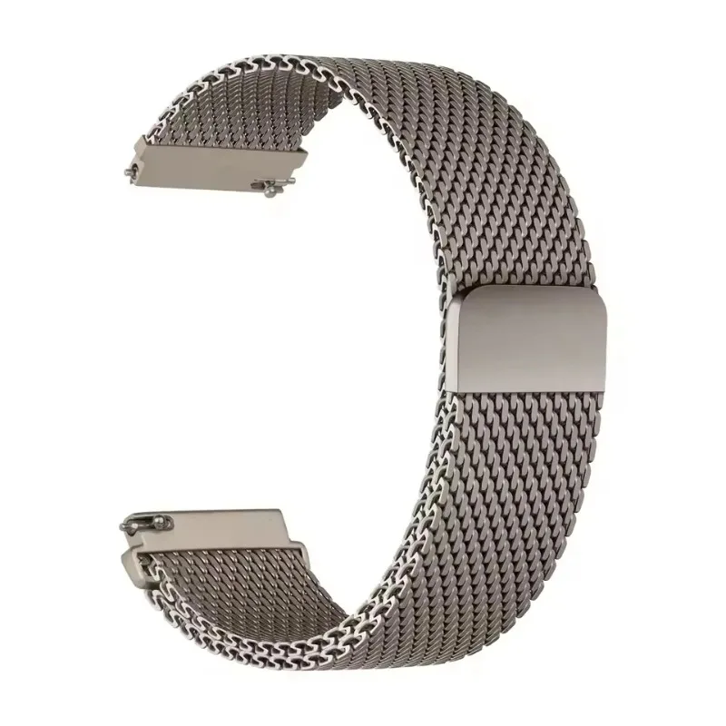 Steel Mesh Milanese Loop Strap - Metal Band in 18/20/22mm Sizes