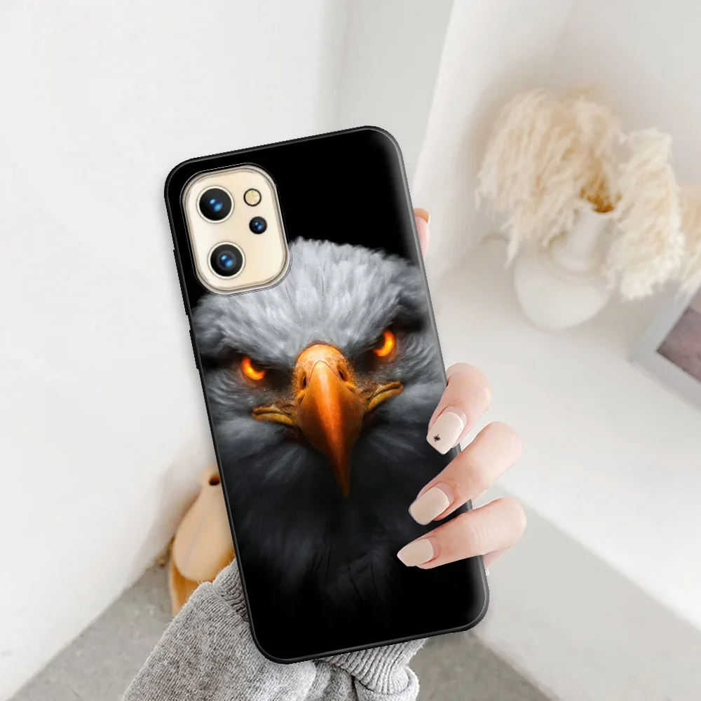 Artistic Soft Silicone Black Phone Bumper Case Cover