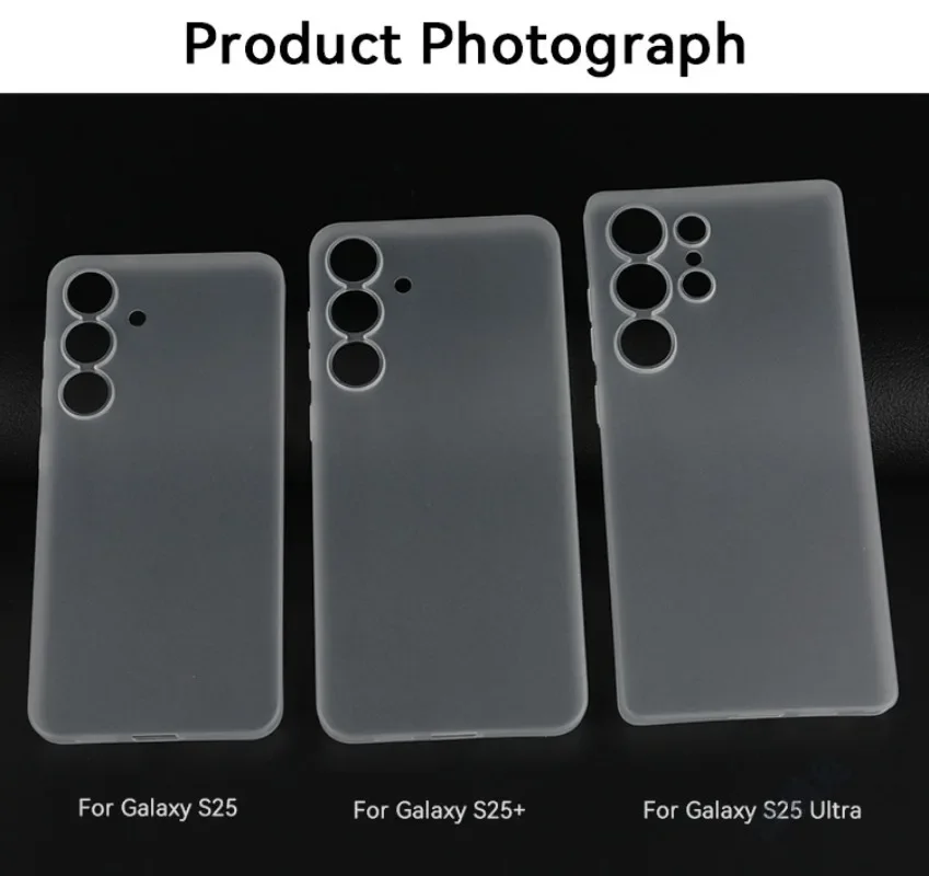 Ultra Thin Lightweight Matte Anti-fingerprint Phone Case - 0.5MM Slim Cover