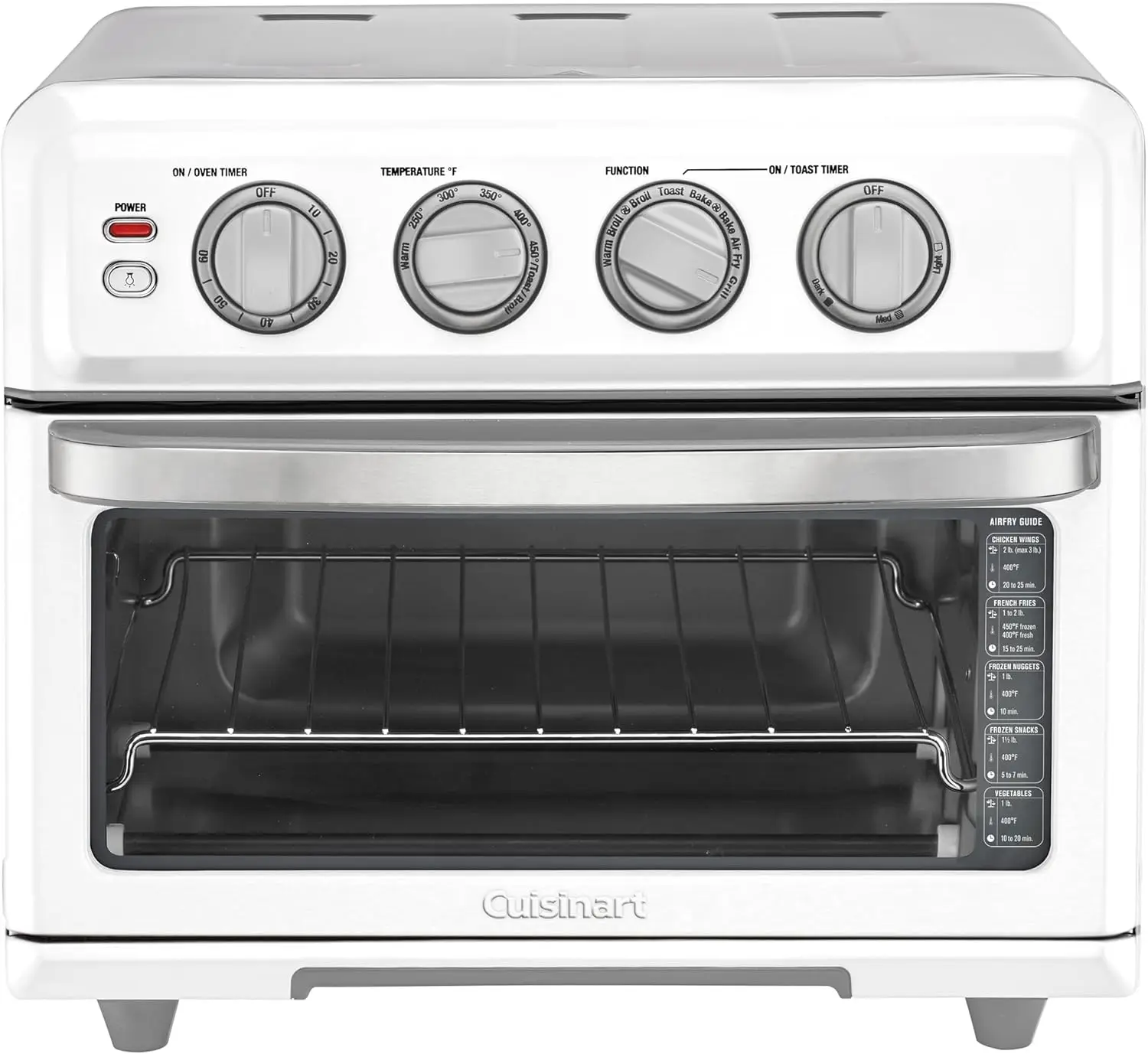 TOA-70W AirFryer Oven with Grill,White 2
