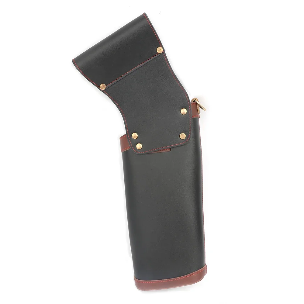 Carquois De Flèche Arrière En Cuir Véritable – Fait Main, Traditionnel, Porte-flèches, Neuf