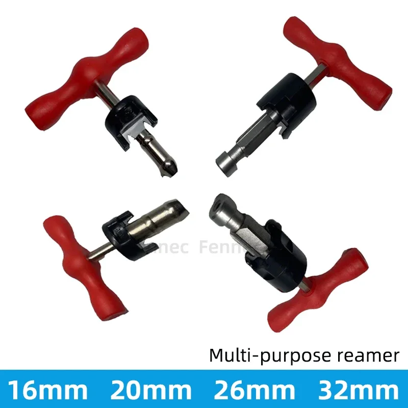 Internal and External Chamfer Plastic Pipe Hand Reamer Plumbing Tools 1pc 16/20/25/32MM Manual Pipe Reamers Multifunction hand reamer