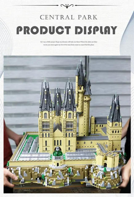 Lego Moc 30884 LEGO MOC Remastered Hogwart's Castle (71043) Epic