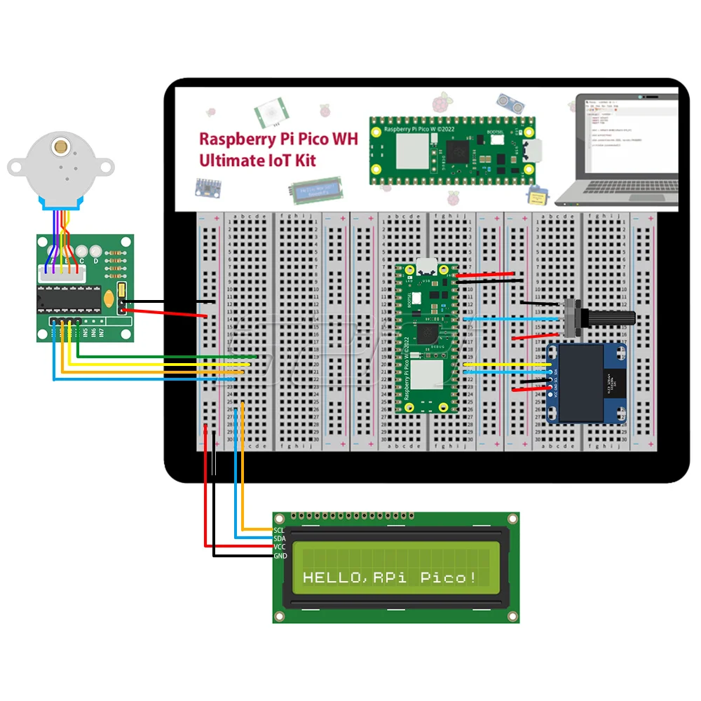 Novo! novo! 52pi raspberry pi pico w