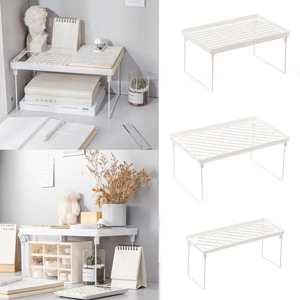Home Closet Organizer Storage Shelf Rack for Kitchen Desktop Shelves Wardrobe Cabinet Holder Makeup Accessorie |
