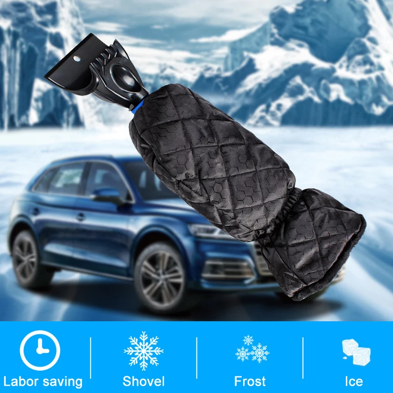 Ice Scraper with Scratches Deicer Sturdy Remover Cleaning Tool Durable Shovel Car Snow Shovel for Vehicle SUV Windshield windshield shovel windshield deicing instrument snow shovel window cleaning tool