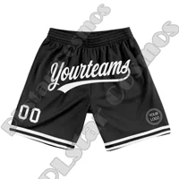 Custom Name Logo Team Number Basketball Shorts Pants Retro Breathable Mesh Sportswear 3DPrint Summer Harajuku Drop Shipping X4 1