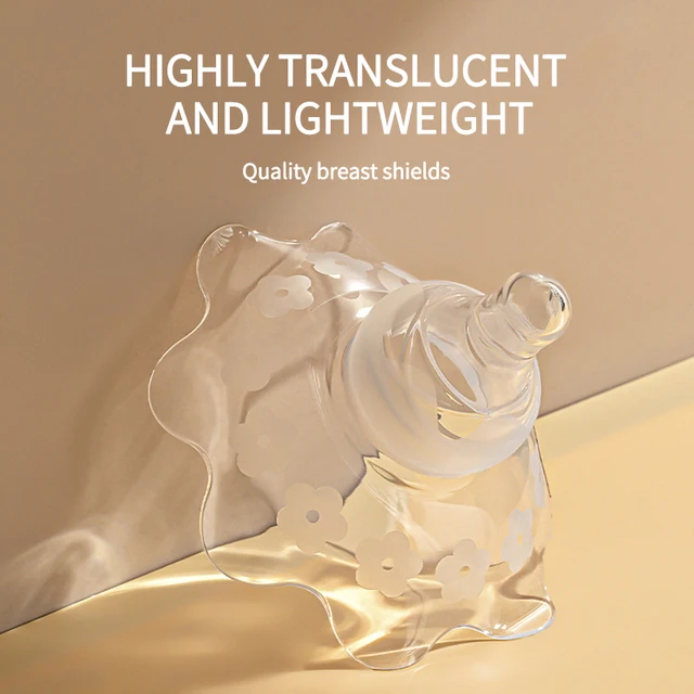 꽃 모양의 모유 수유 보호대: 아기 보호와 젖꼭지 통증 완화