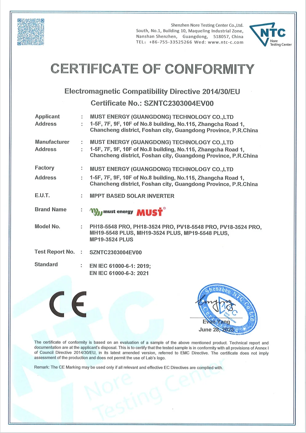 Description Picture 3 of itemMUST 5248 PRO 48V 5.2KW Hybrid Solar inverter MPPT 100A Lifepo4 Charger Max PV Input 450V 5000W For Home Use 220V