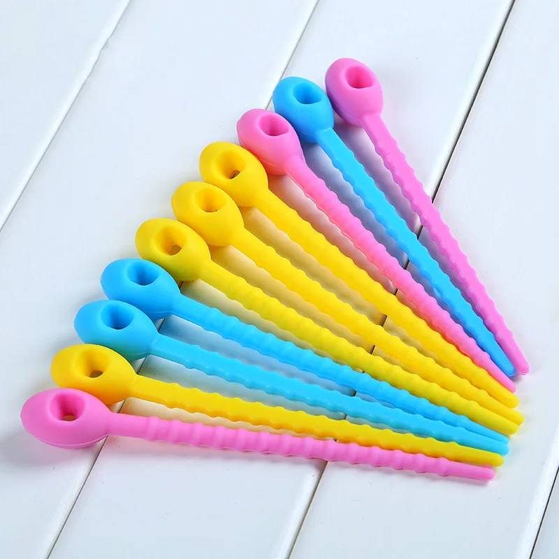 Fascette Magnetiche Riutilizzabili In Silicone Con Magnete Potente Per Legare E Organizzare Cavi Fascette Fermacavo Per Casa O Ufficio Nere 16~p115349938