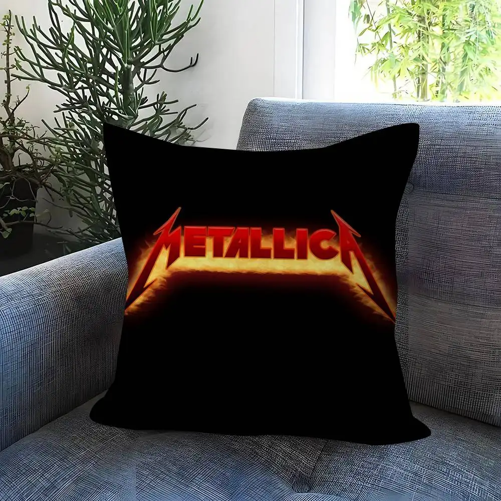 Kissen Anime-Kissen Sofabett Kopfkissenbezug Kissenbezug Fashion Band M-MetallicaS Album – Detail 12