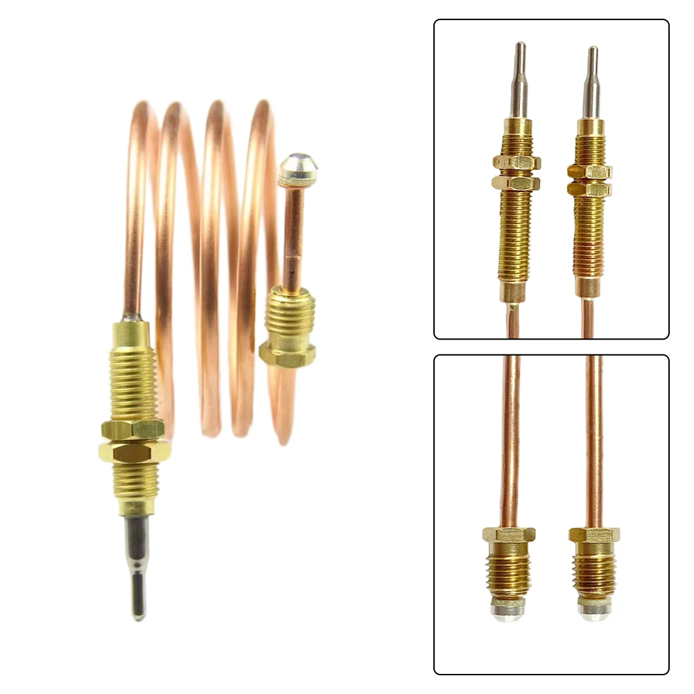Durable Thermocouple Sensor Gas Fireplace Accessory Accurate Temperature Probe For Gas Heaters Ovens Water Heaters gas thermocouple valve