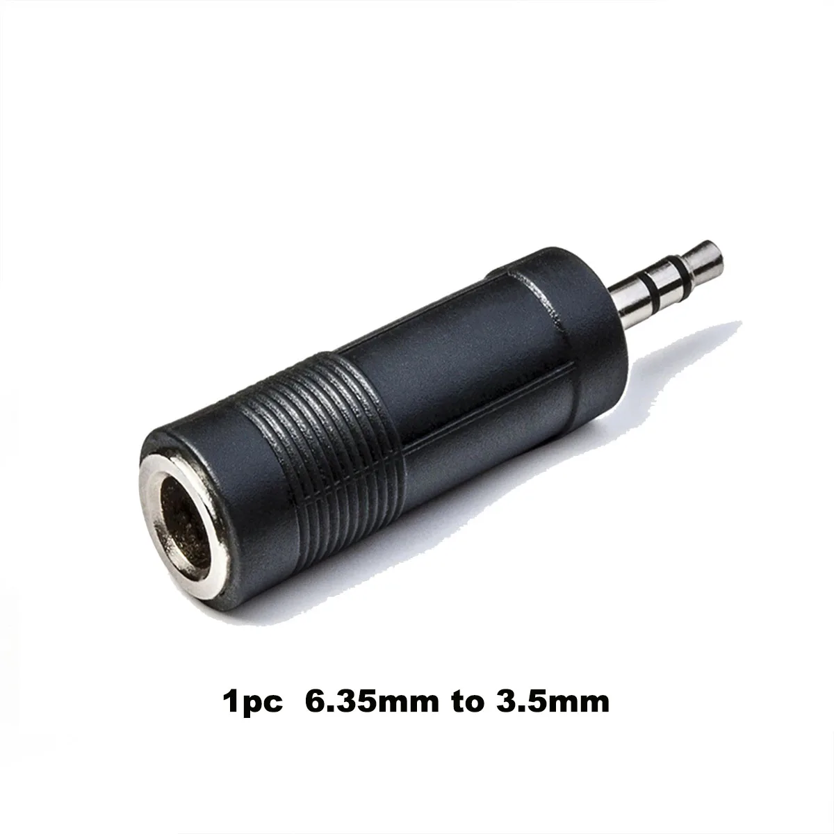 Stereo Headphone Audio Adapter with 3.5mm to 6.35mm Connector for Professional Audio Use