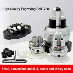 Mini Engraving Ball Vise Full Set(D,E) Jewelry Equipment Diamond Stone Block Ring Adjustable Carving Setting Tools