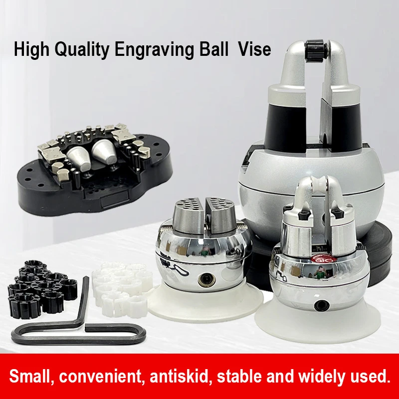 Mini Engraving Ball Vise Full Set（D,E) Jewelry Equipment Diamond Stone Block Ring Adjustable