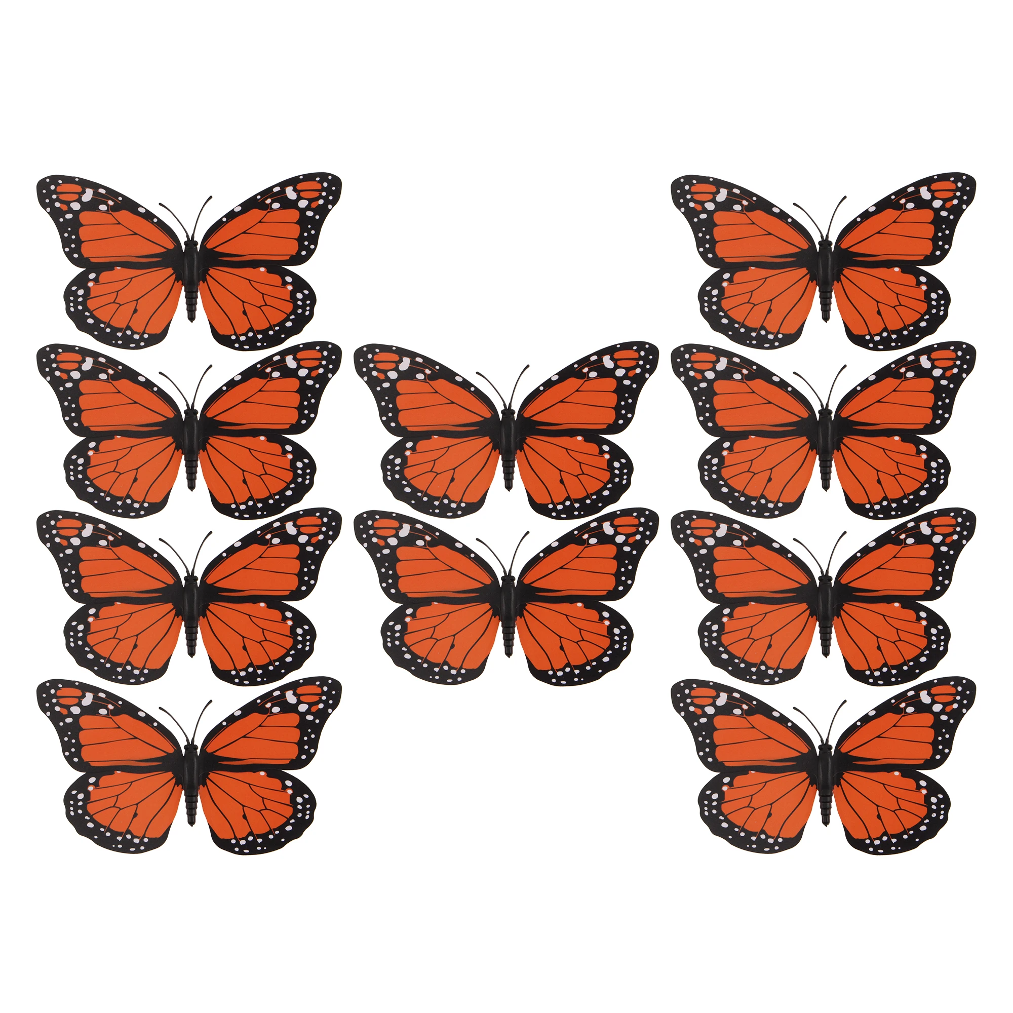 Orange Butterflies, Fake Monarch Butterflies