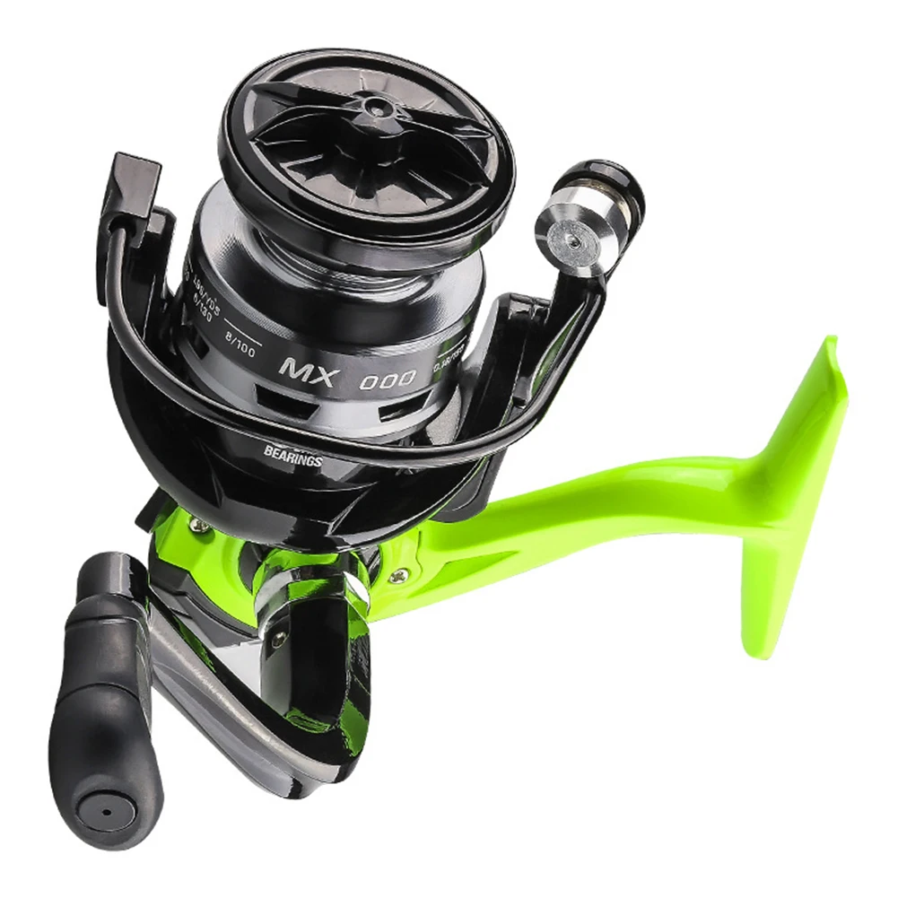 Spinning Fishing Wheel 13+1 Fishing Reels Wheel Metal Spool Grip